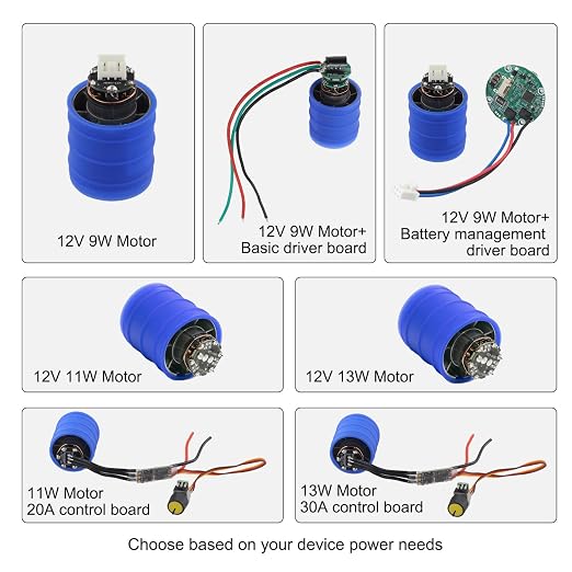 12V for MINI DC Brushless Motor High Motor 130000 RPM Turbo Blower 110000 RPM - Image 8