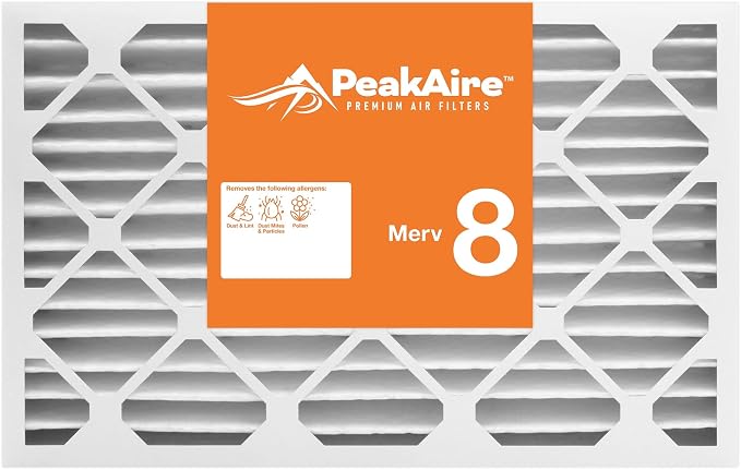 Merv 8 Basic 16" x 20" x 4" Air Filter by PeakaireFIlters