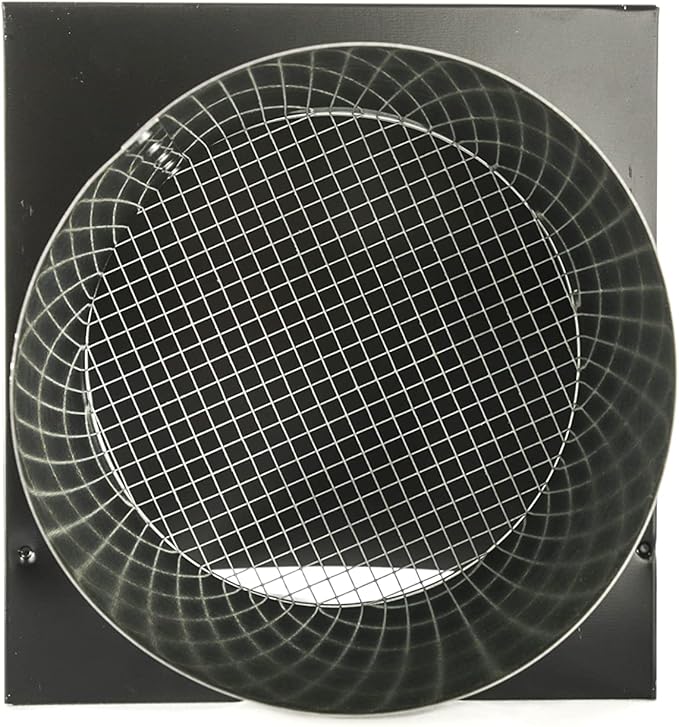 FAMCO Galvanized Steel Hooded Wall Vent - Image 3