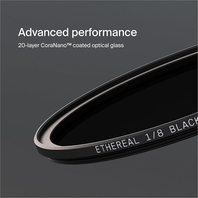 Urth 62mm Magnetic Ethereal Black Mist ⅛ Diffusion Lens Filter - Image 4