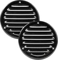 Vent Systems 4" Inch Black Soffit Vent Cover by VentSystems
