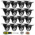 2" Swivel Casters Set 16, Heavy Duty Locking Casters by CLOATFET