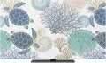 Summer Ocean Life Shell Turtle Coral Indoor TV Cover, Elastic TV Screen by Unknown