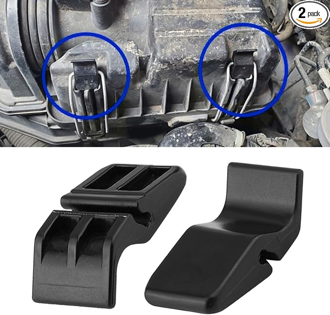 2 PCS Car Air Filter Clip, Intake Filter Box Housing Assembly Clip, Air Filter by Unknown