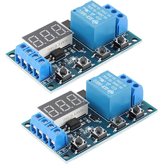 HW-521B 1-Channel Timer Relay Module Delay DC 6-30V Power Off Disconnect by JESSINIE