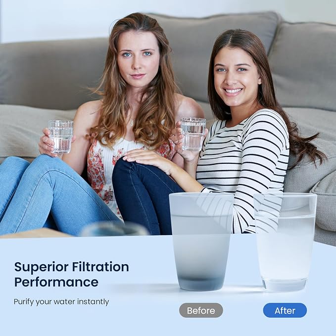 GLACIER FRESH Replacement for MWF Refrigerator Water Filters, SmartWater MWFP - Image 9