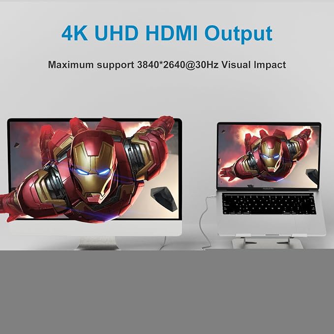 Battony USB-C to 4K HDTV Digital AV Adapter - Image 5
