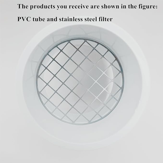 4" PVC Vent Cap with Stainless Steel Screen, 0°Vent Termination Cap - Image 7