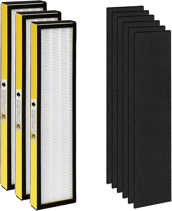 3Pack FLT5000 replacment Filter C- flt5000 Filter is Combined by HEPA Activated by Unknown