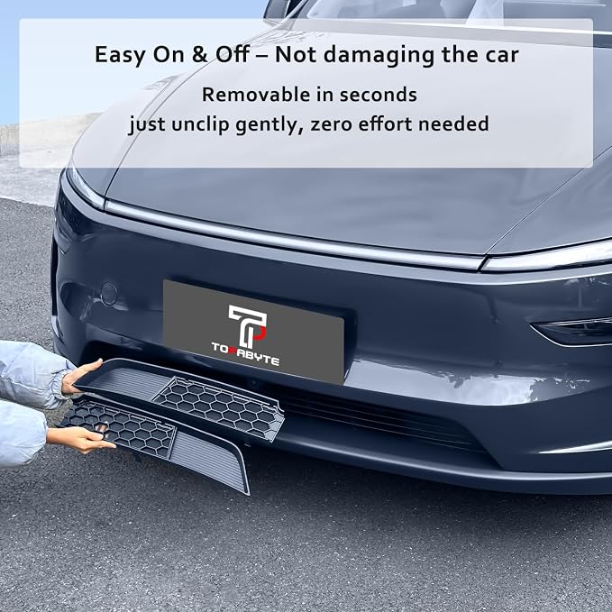 TOPABYTE Grill Mesh Insert for Tesla Model Y Juniper 2025 2026 | Car Lower - Image 5