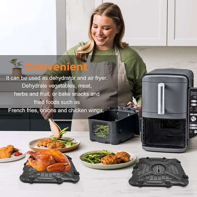 Air Fryer Replacement Parts for Ninja SL401 SL451 Double Stack XL 2-Basket Air - Image 8