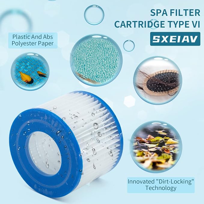 Type vi spa Filter and hot tub Filter Replacement Cartridge - Image 3