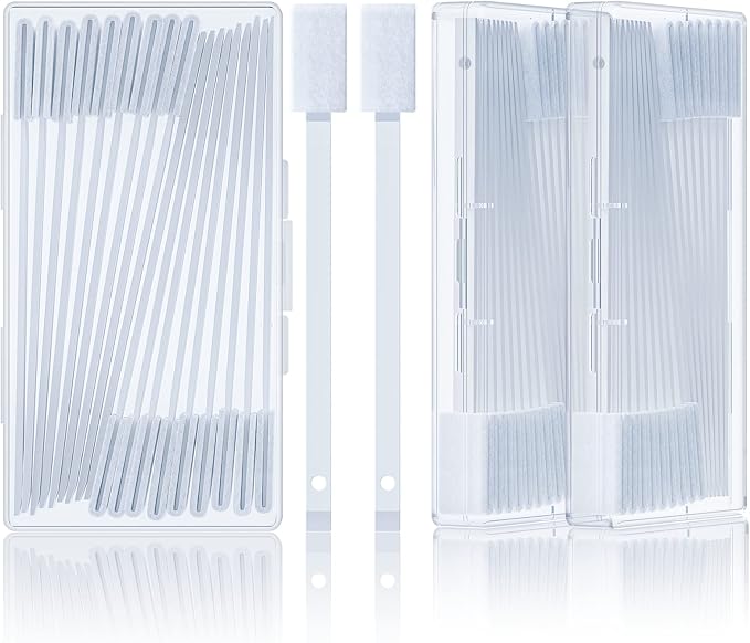 Lumkew 60Pcs Crevice Cleaning Tools, Disposable Toilet Brush by Lumkew