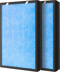 2 Pack HSP002 True HEPA Filter Replacements by Pulluty