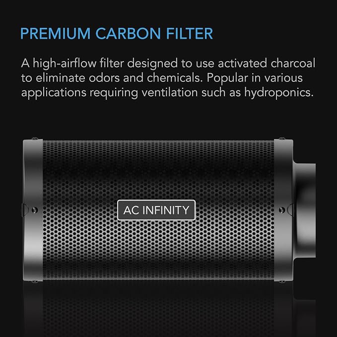 AC Infinity Air Carbon Filter 8" - Image 2
