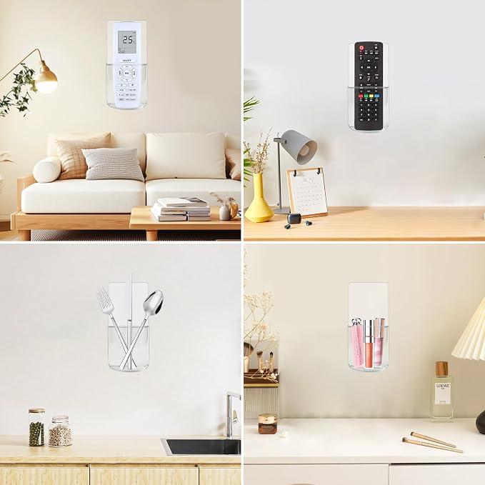 Remote Control Holder Wall Mount Damage-Free 2 pack - Image 5