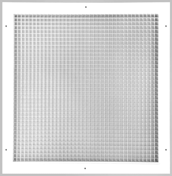 26" x 26" Cube Core Eggcrate Return Air Grille by HVACPremium
