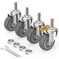 HOLKIE Caster Wheels 3 inch by HOLKIEUSA