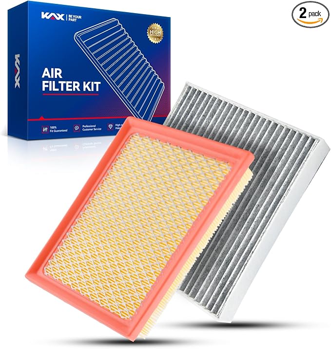 KAX Engine & Cabin Air Filter Kit by KAX