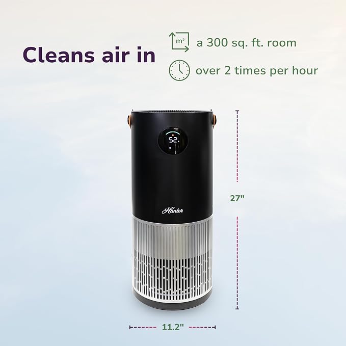 Hunter Fan Company Humidifier and Air Purifier In One, Advanced Filtration Air - Image 6