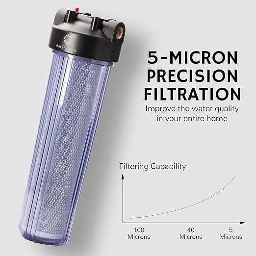 Airthereal Whole House Water Filter Housing, Sediment Filters - Image 5
