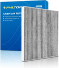 PHILTOP HEPA Cabin Air Filter w/Activated Carbon, Compatible by PHILTOP