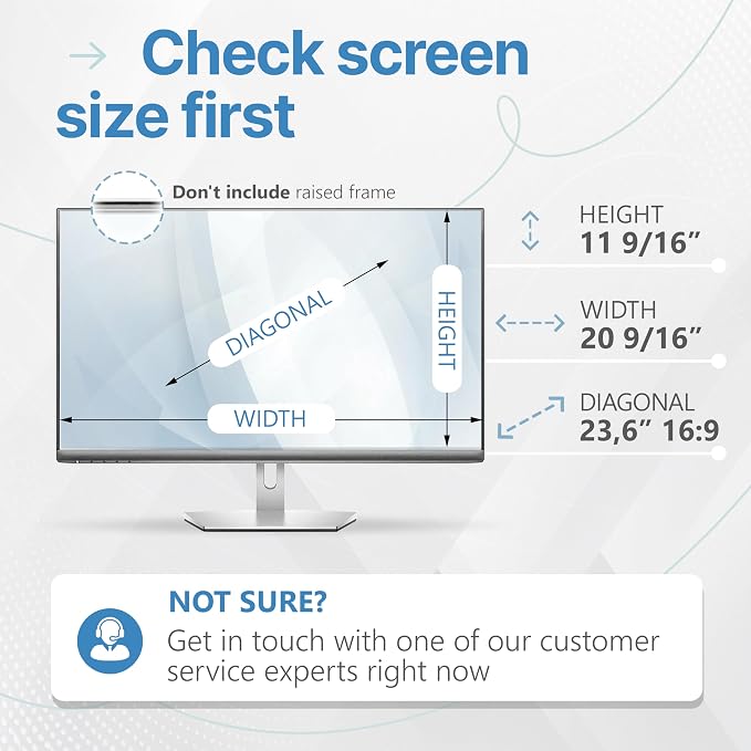 VINTEZ 23.6 Inch 16:9 Privacy Screen - Image 4