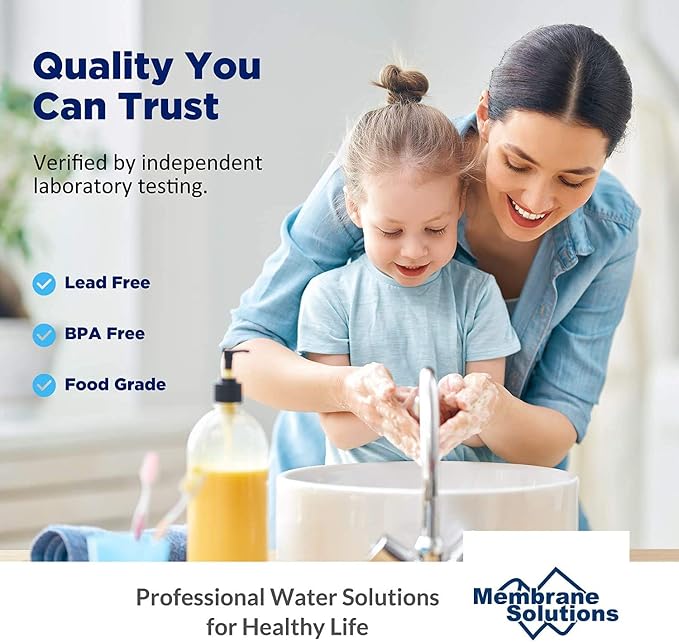 Membrane Solutions 50 Micron Sediment Water Filter Replacement Polypropylene - Image 8