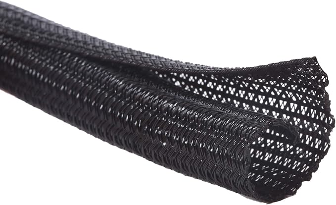 Alex Tech 10ft - 1/4 inch Cord Protector Wire Loom Tubing Cable Sleeve Split by AlexTech