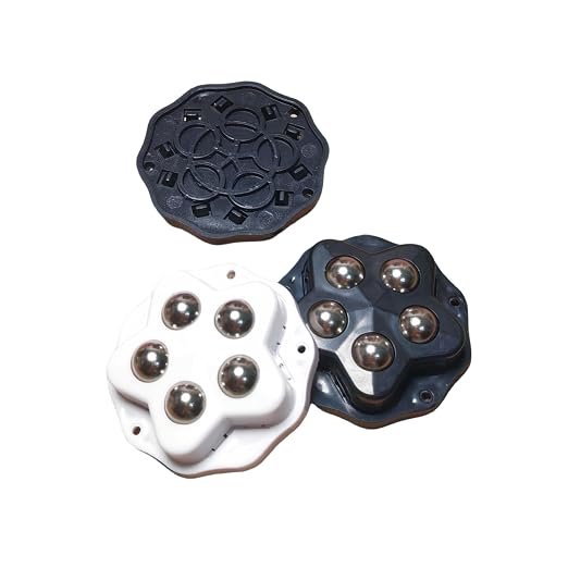 Metal Ball casters, Furniture Sliding 360 Degree Swivel Wheels, Load-Bearing - Image 2