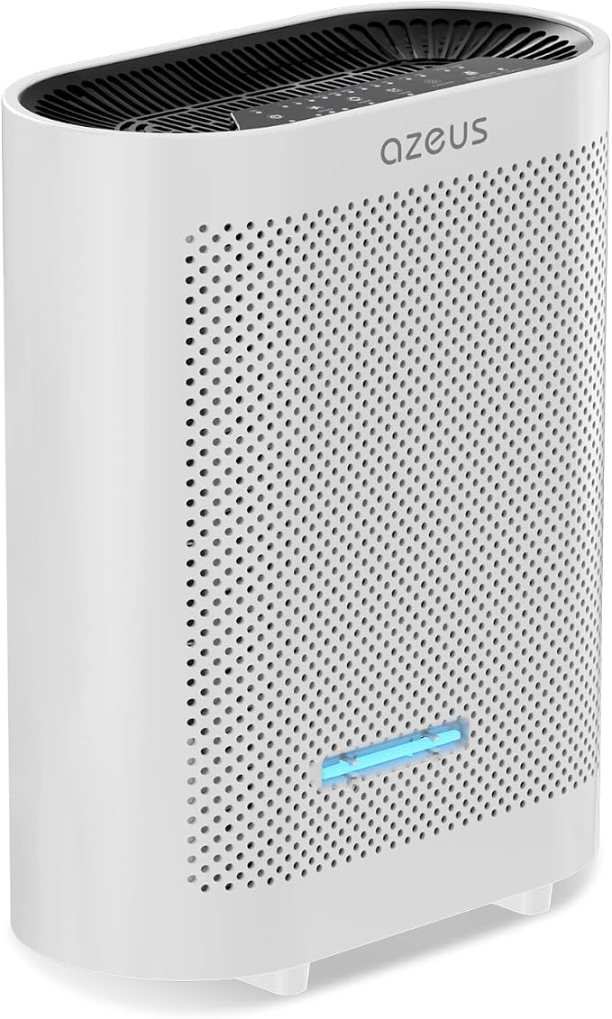 AZEUS GL-FS32 Air Purifier for Large Rooms up to 2160 Sq Ft, 5-in-1 H13 True by AZEUS