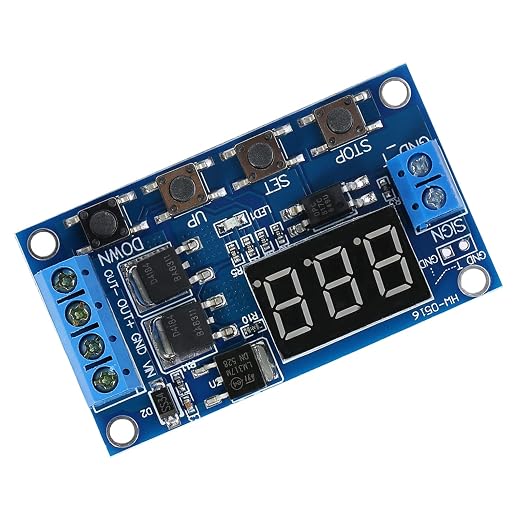 WALFRONT DC Timer Switch Module Adjustable Relay - Image 3