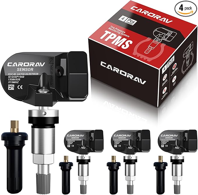 CARORAV TPMS Sensor GM, 315MHz OE Replaces by CARORAV