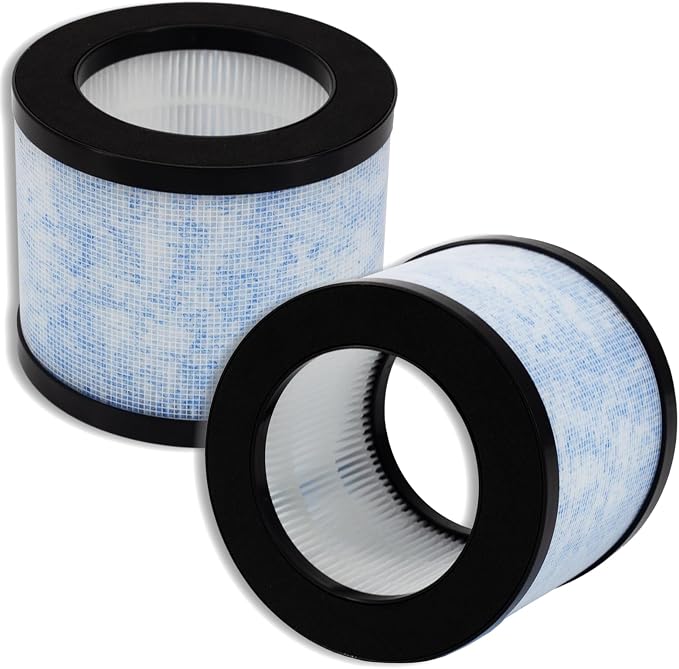 2 Pack MK01 MK06 Air Filter Replacement, Compatible by WOCASE