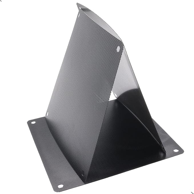 12 Pcs 80mm PVC Black PC Cooler Fan Dust Filter Dustproof Case Cover Computer - Image 5