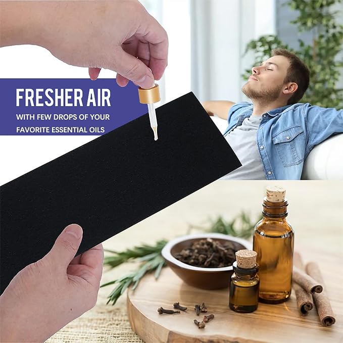 Carbon Filter 4 x 12 Inch 24 Pcs Activated Charcoal Air Vent Floor Heater - Image 7