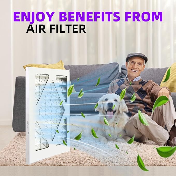 10x10x1 MERV 13 Pleated Air Filter MPR 1500-1900 & FPR 10, Furnace Air Filters - Image 6