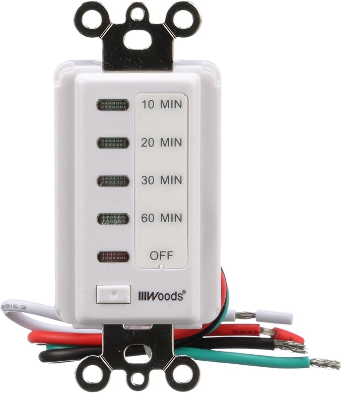 Southwire Woods In-Wall 60-Minute Digital Countdown Timer - Image 4