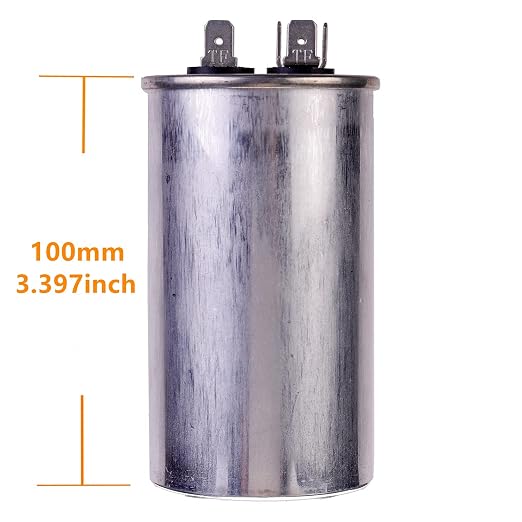40 uF MFD ±5% 370V /450 V AC CBB65 AC Motor and Fan Starting Round Capacitor - Image 3