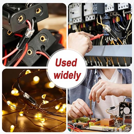 20Pcs Large Quick Connect Wire Connectors – No Stripping Double Wire Plug in - Image 7