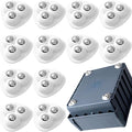 12 Pcs Mini Caster Wheels, Self Adhesive Caster Wheels, 360° Swivel Appliance by Unknown