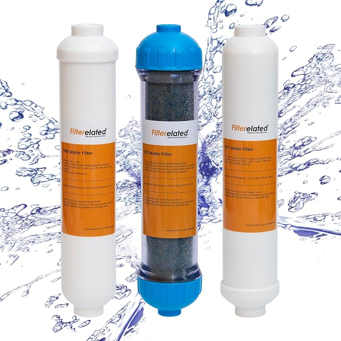 Filterelated 3-Stage RO/DI Filter Kit 3-Pack by Filterelated