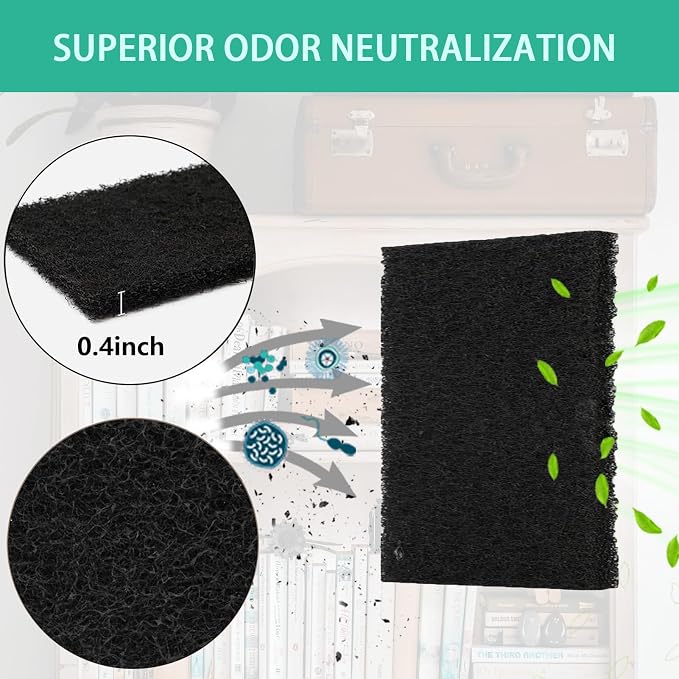 16 Pcs Charcoal Filters Compatible - Image 3