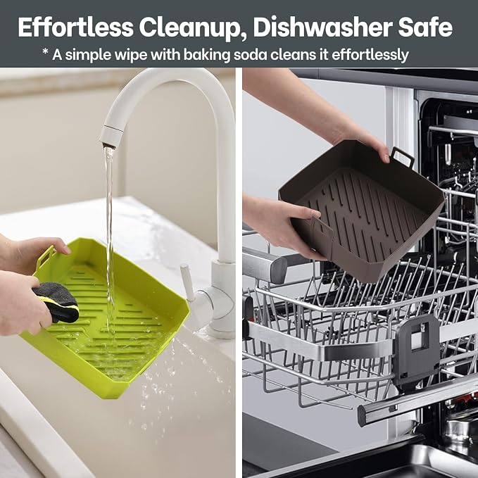 NEWITEE Silicone Air Fryer Liners - Image 7