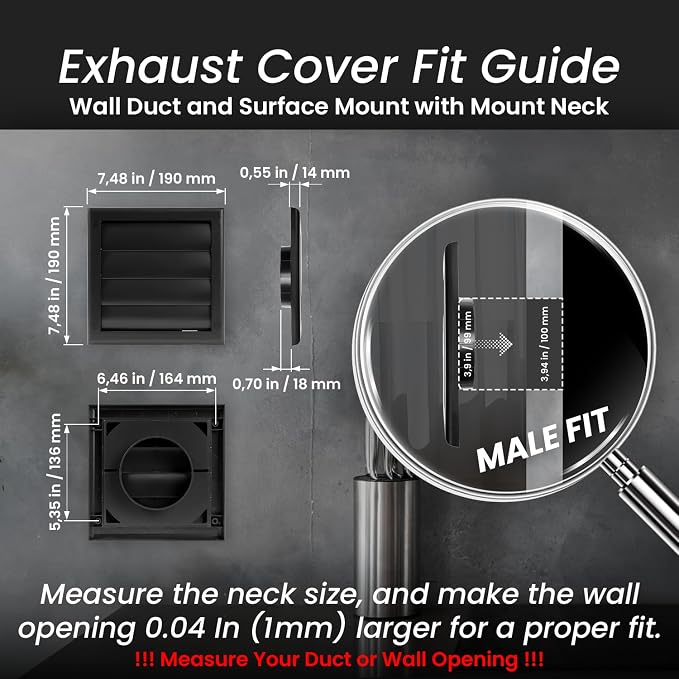 Repa Market 4 Inch Vent Cover - Image 2