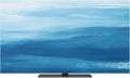 Abstract Blue Gradient Style Indoor TV Cover, Elastic TV Screen Protector by Unknown