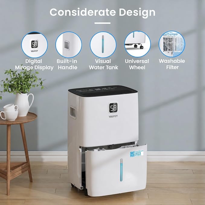 Yaufey 80 Pints Energy Star Dehumidifier - Image 6