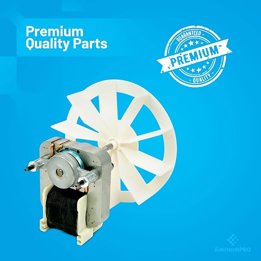 Bathroom Exhaust Fan Motor & Blower Wheel Kit — Replaces Broan/NuTone S97012038 - Image 2