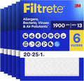 Filtrete 20x25x1 AC Furnace Air Filter, MERV 13, MPR 1900, Premium Allergen by Unknown