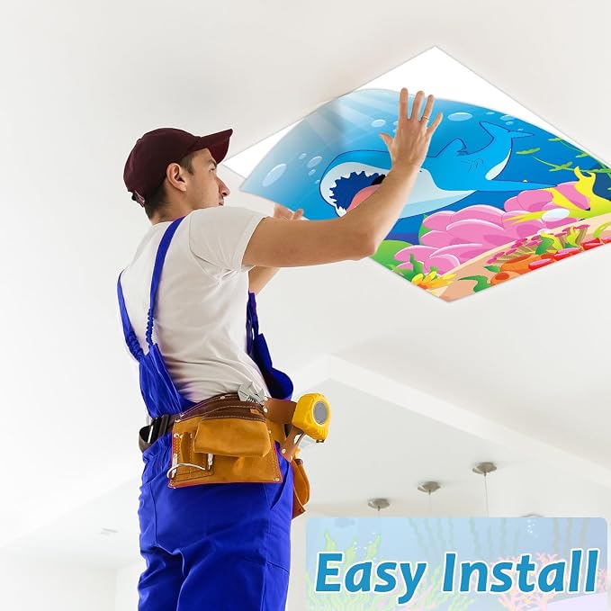8 Pcs Fluorescent Light Covers - Image 5